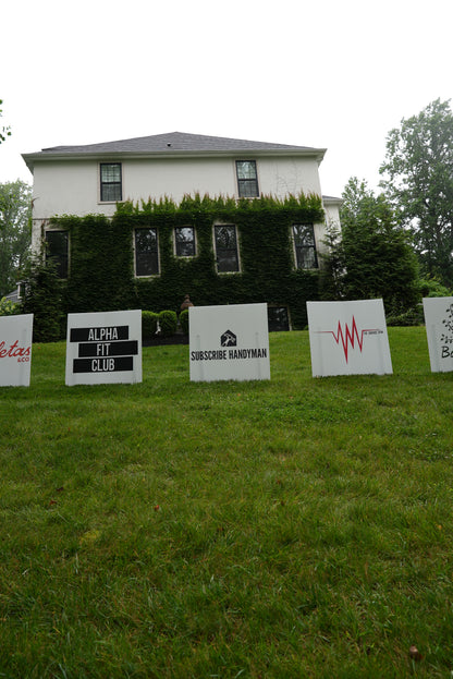 Lawn Sign Sponsorship